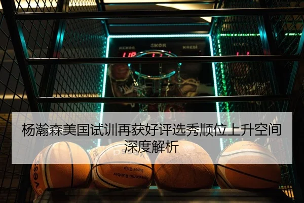 杨瀚森美国试训再获好评选秀顺位上升空间深度解析